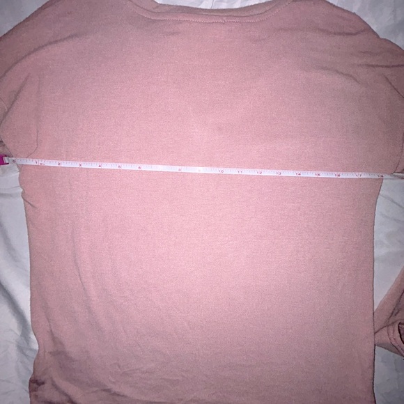 Women’s Small Mauve Pink Long Sleeve Pink Rose Vintage Ultra Soft Button Top - Picture 2 of 6